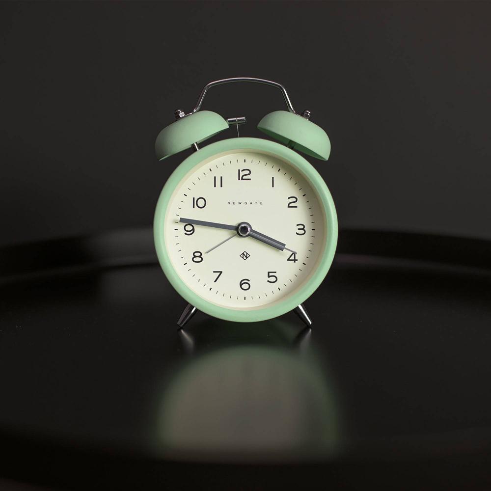 Newgate Watches Newgate Charlie Bell Alarm Clock In Neo-mint