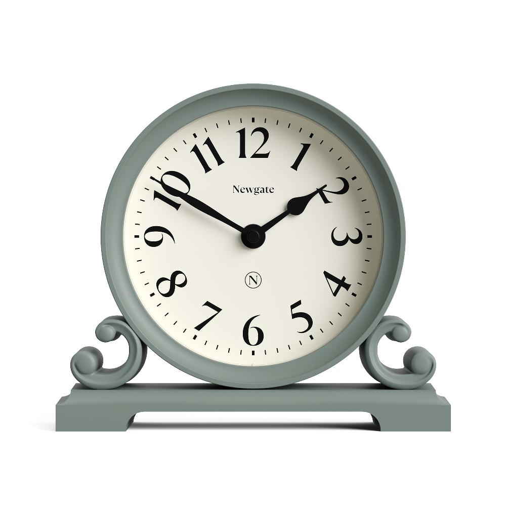 newgate watches Newgate Divisadero mantel clock in asparagus green