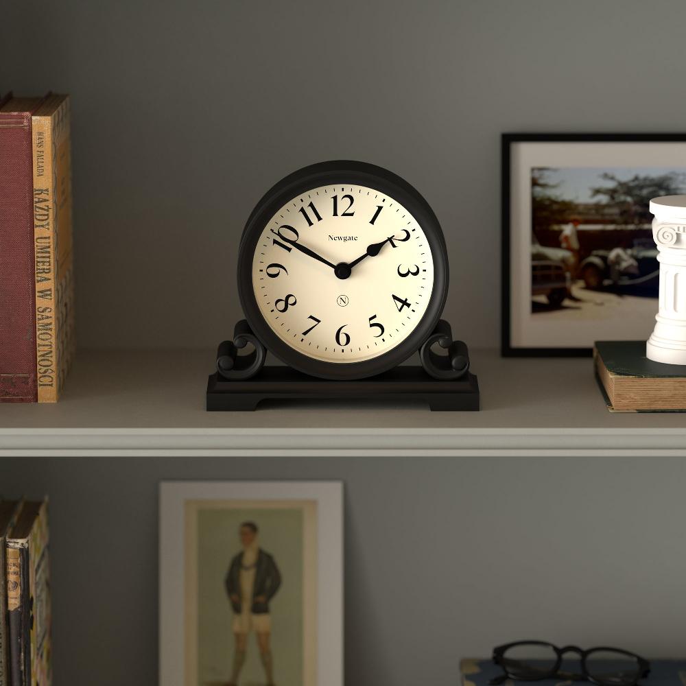 Newgate Watches Newgate Divisadero Mantel Clock In Black