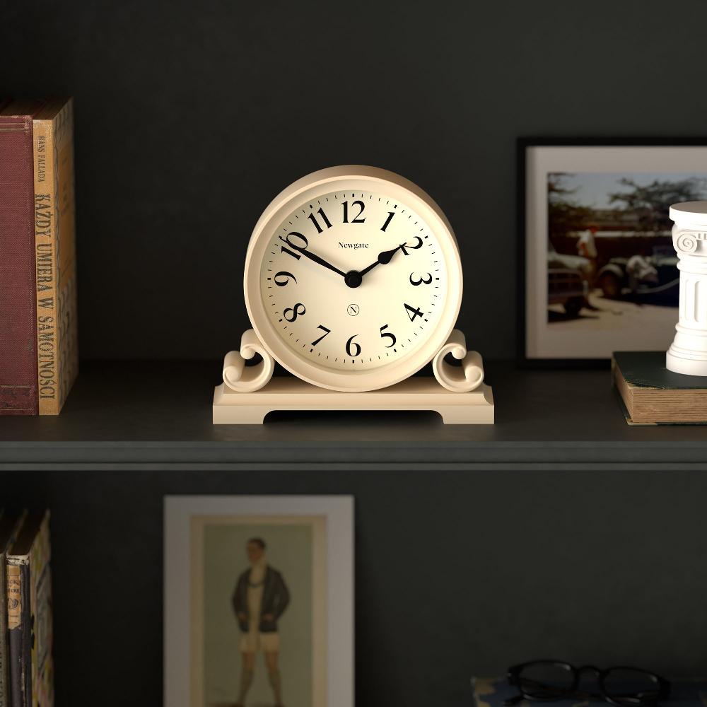 Newgate Watches Newgate Divisadero Mantel Clock In Cream