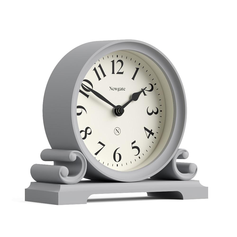 Newgate Watches Newgate Divisadero Mantel Clock In Grey