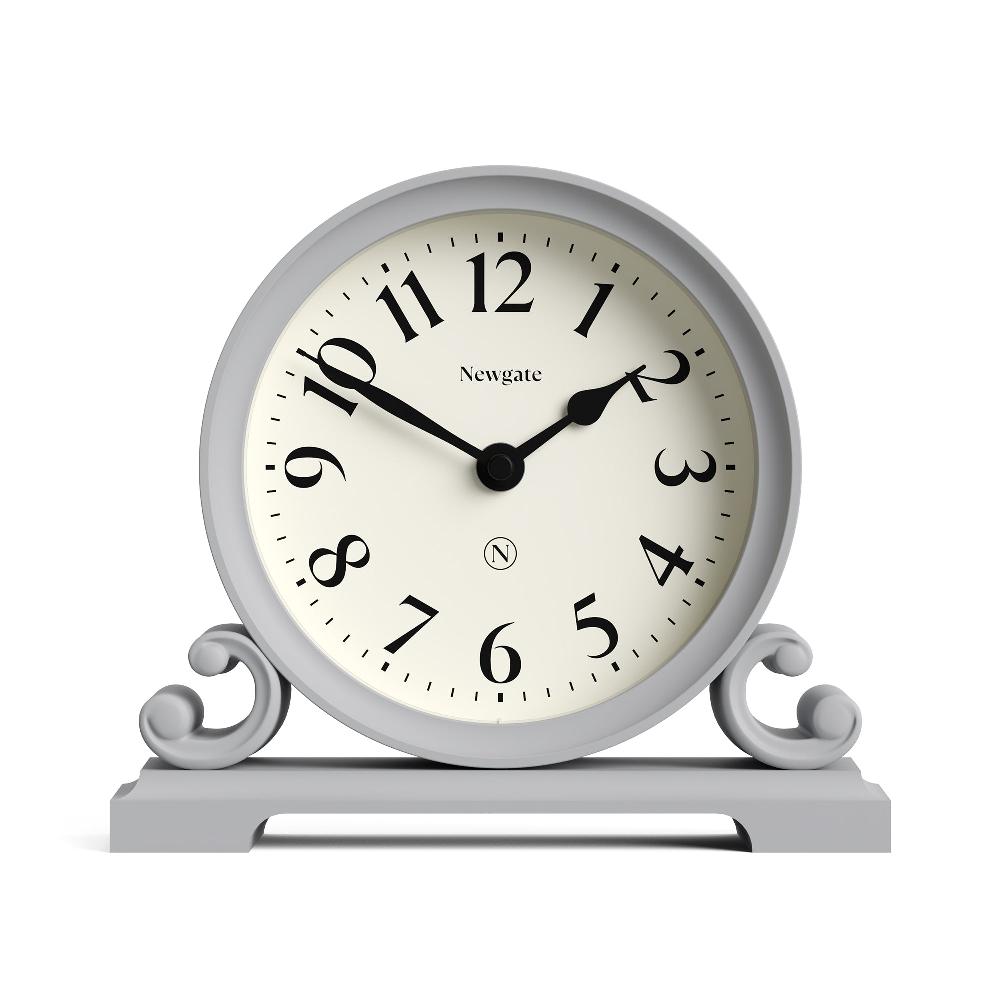 newgate watches Newgate Divisadero mantel clock in grey