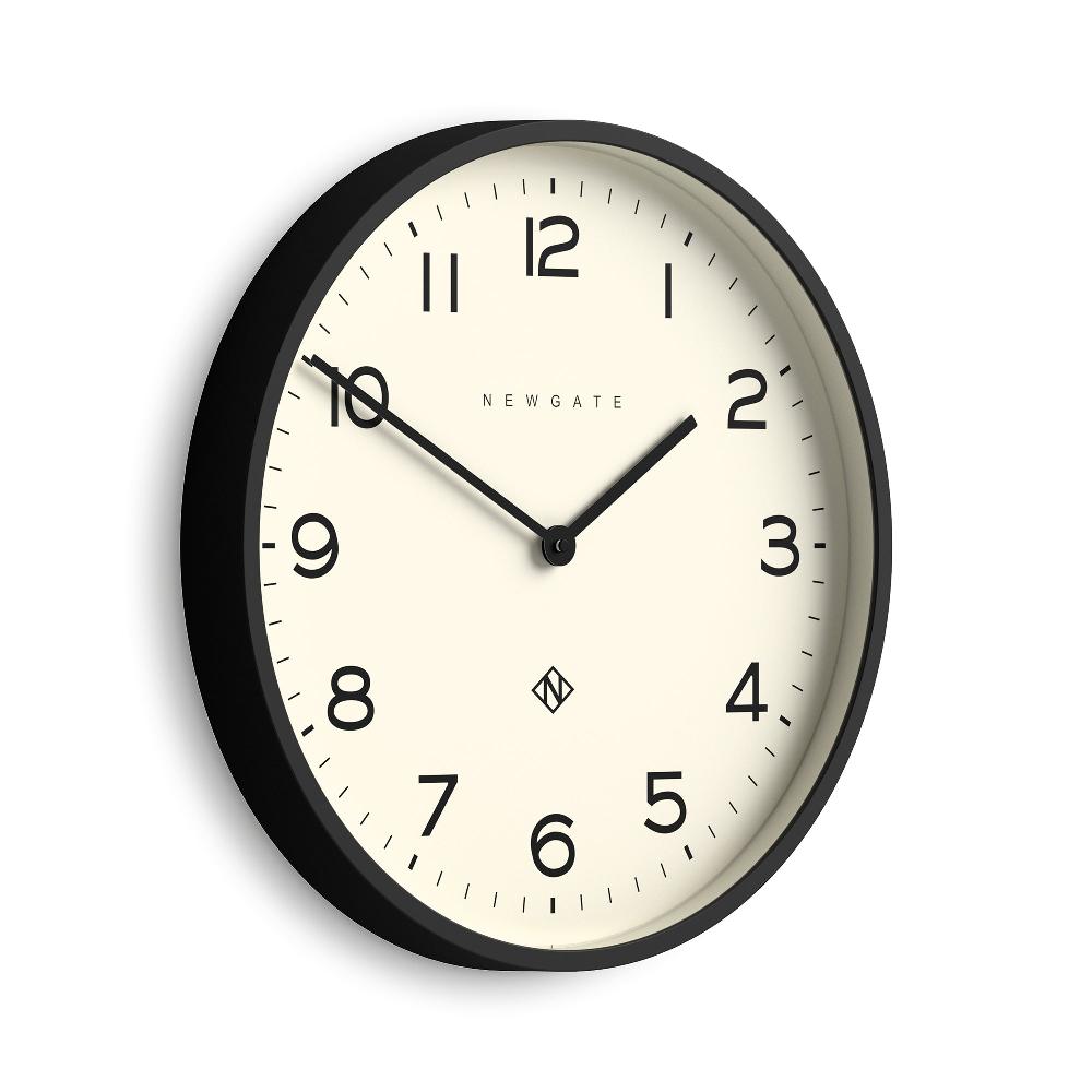 Newgate Watches Newgate Echo Number Two Wall Clock In Black