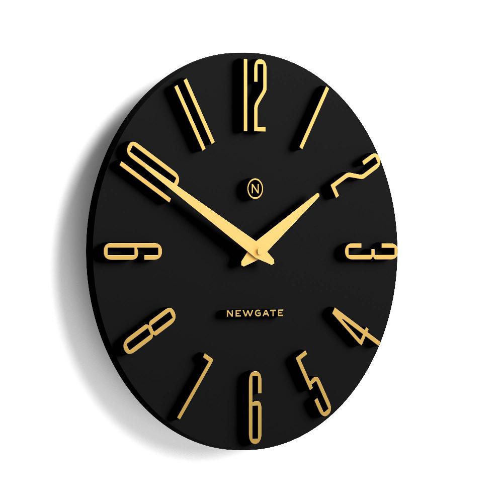Newgate Watches Newgate Empire State Wall Clock In Black