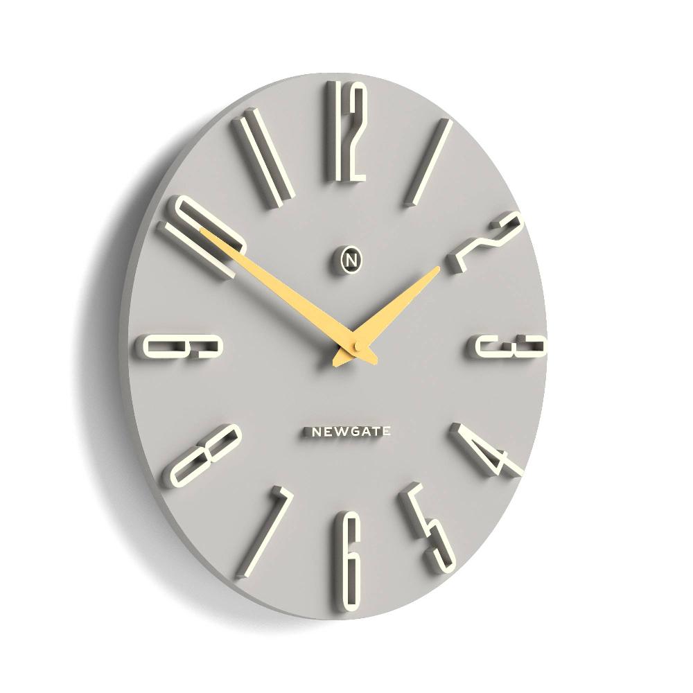 Newgate Watches Newgate Empire State Wall Clock In Grey