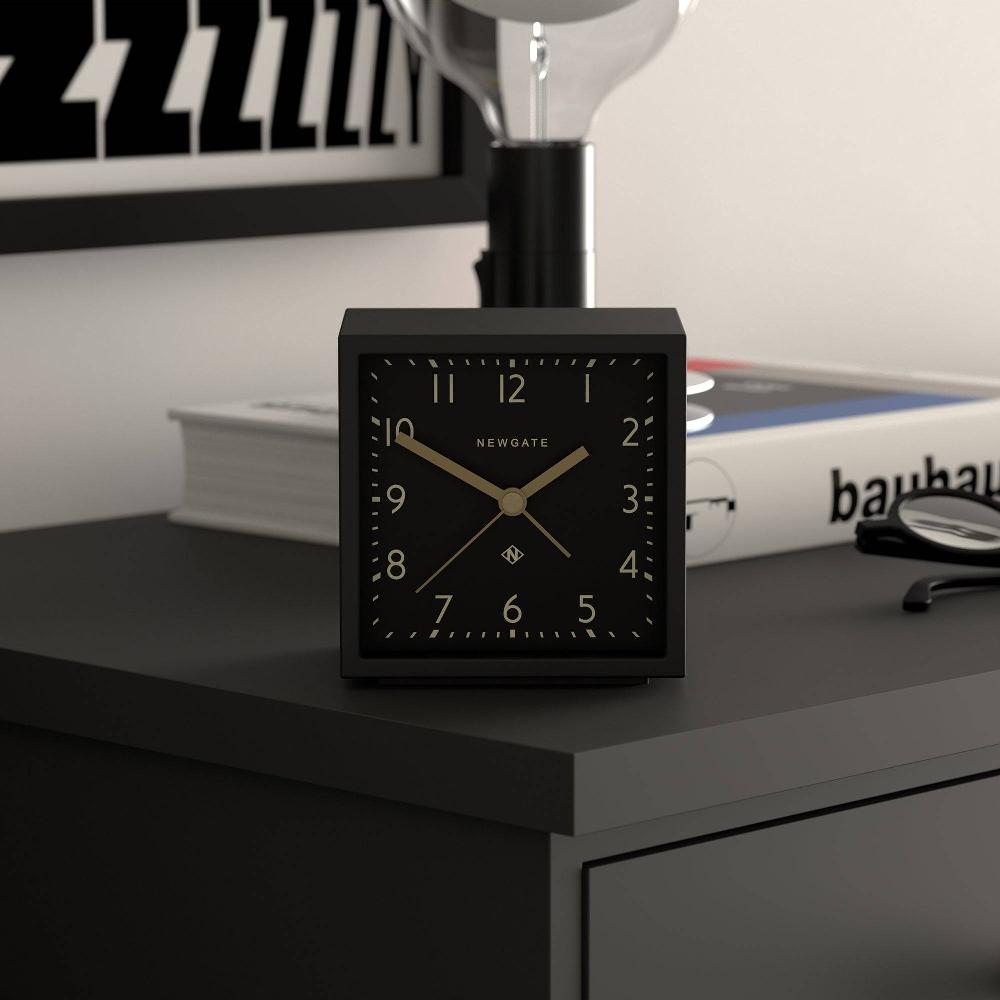 Newgate Watches Newgate Equinox Alarm Clock In Black