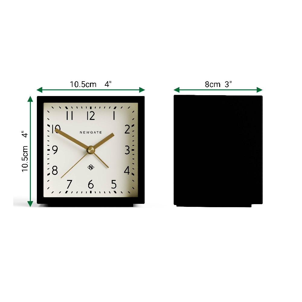 Newgate Watches Newgate Equinox Alarm Clock In Black