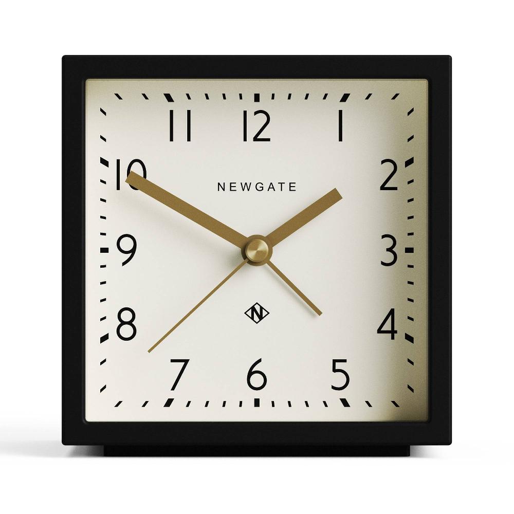 newgate watches Newgate Equinox alarm clock in black