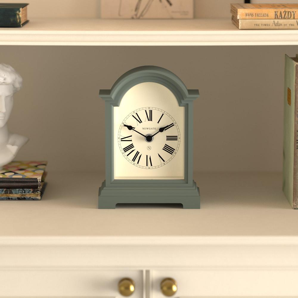 Newgate Watches Newgate Fillmore Mantel Clock In Asparagus Green