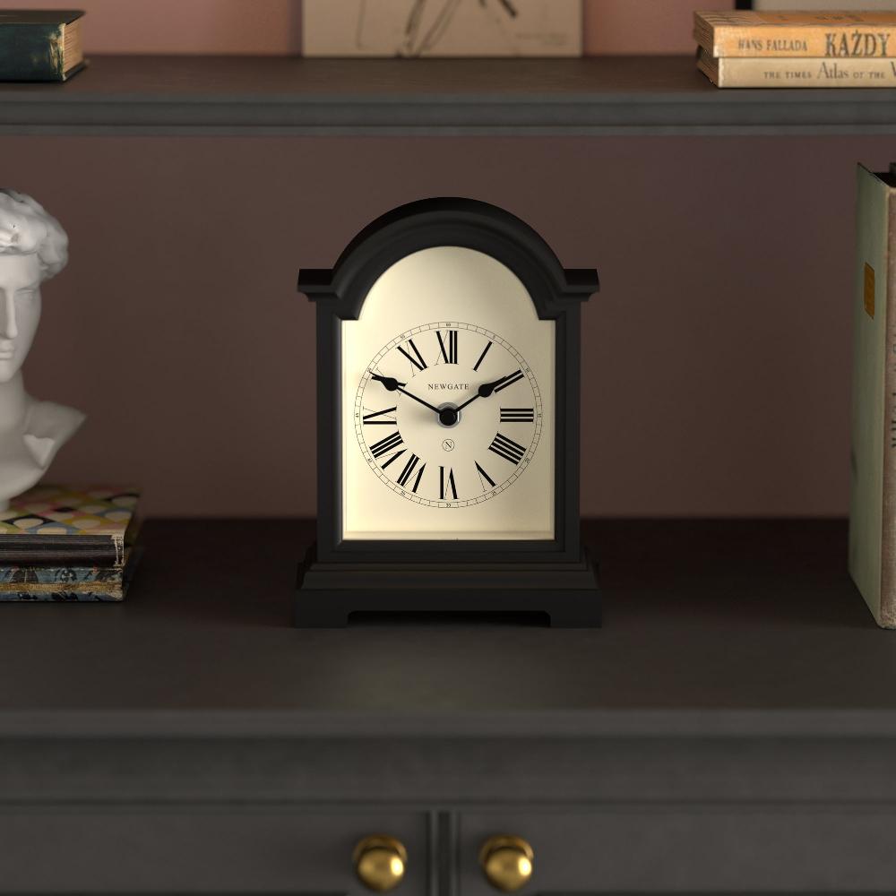 Newgate Watches Newgate Fillmore Mantel Clock In Black