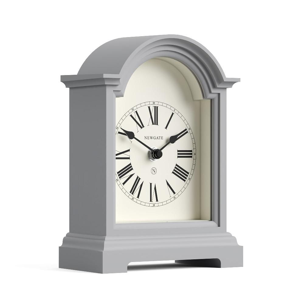 Newgate Watches Newgate Fillmore Mantel Clock In Grey