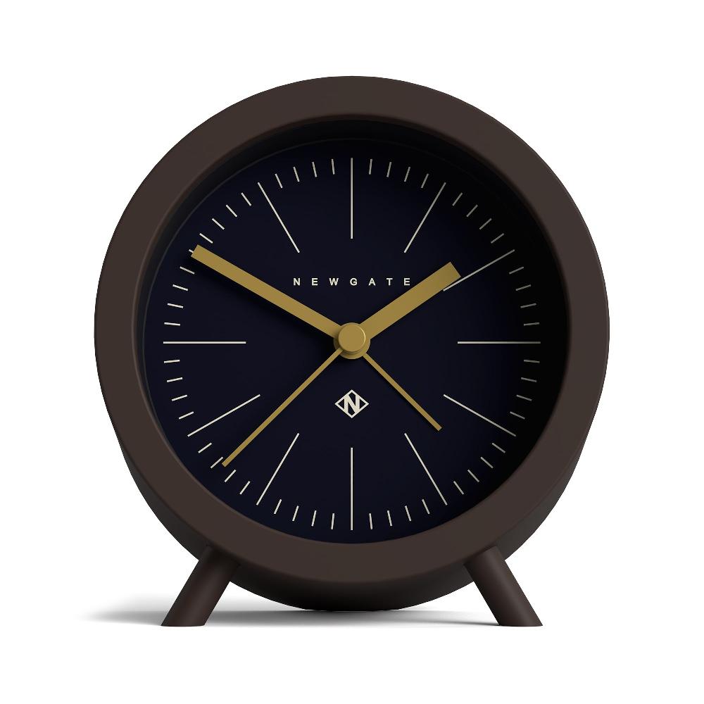 newgate watches Newgate Fred alarm clock in brown and blue