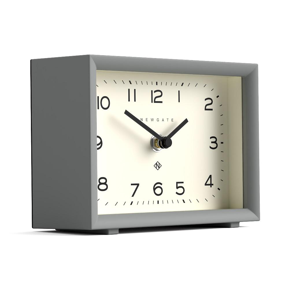 Newgate Watches Newgate Henry Mantel Clock In Posh Grey