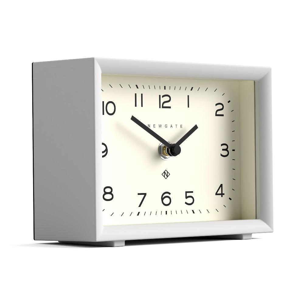 Newgate Watches Newgate Henry Mantel Clock In White
