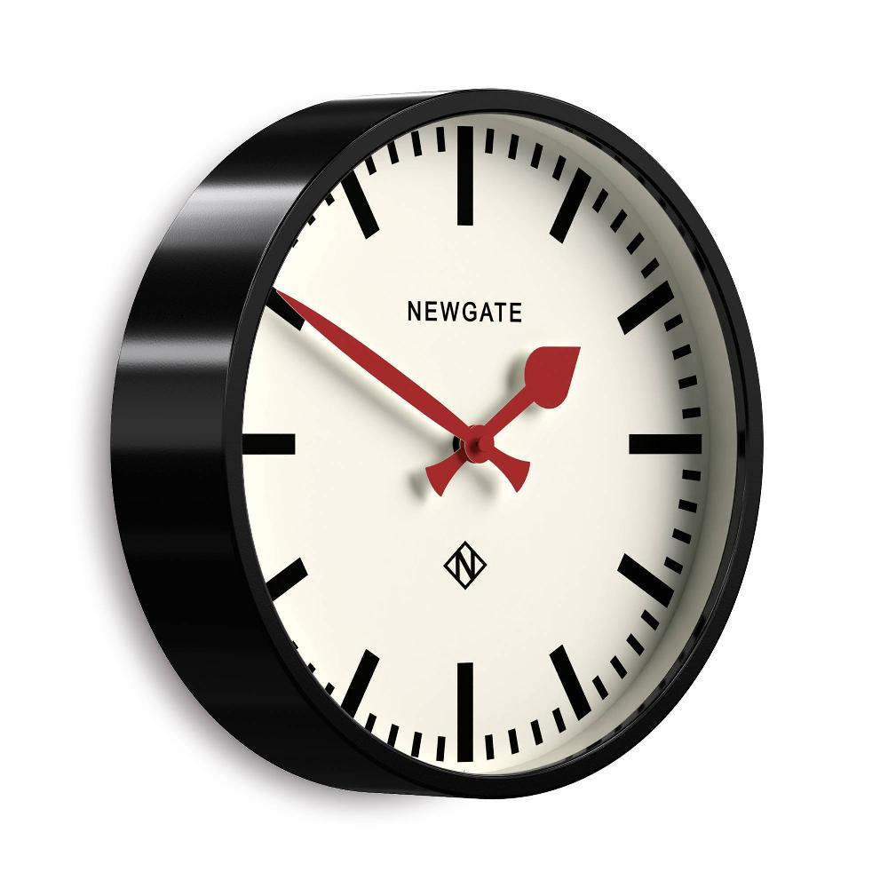 Newgate Watches Newgate Luggage Wall Clock In Black