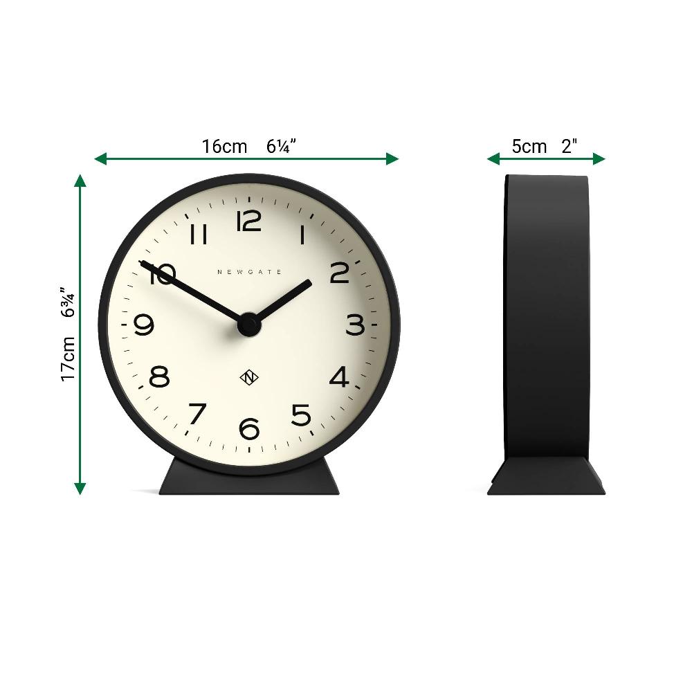 Newgate Watches Newgate M Mantel Echo Clock In Black