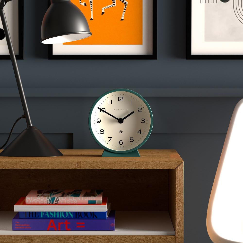 Newgate Watches Newgate M Mantel Echo Clock In Eden Green