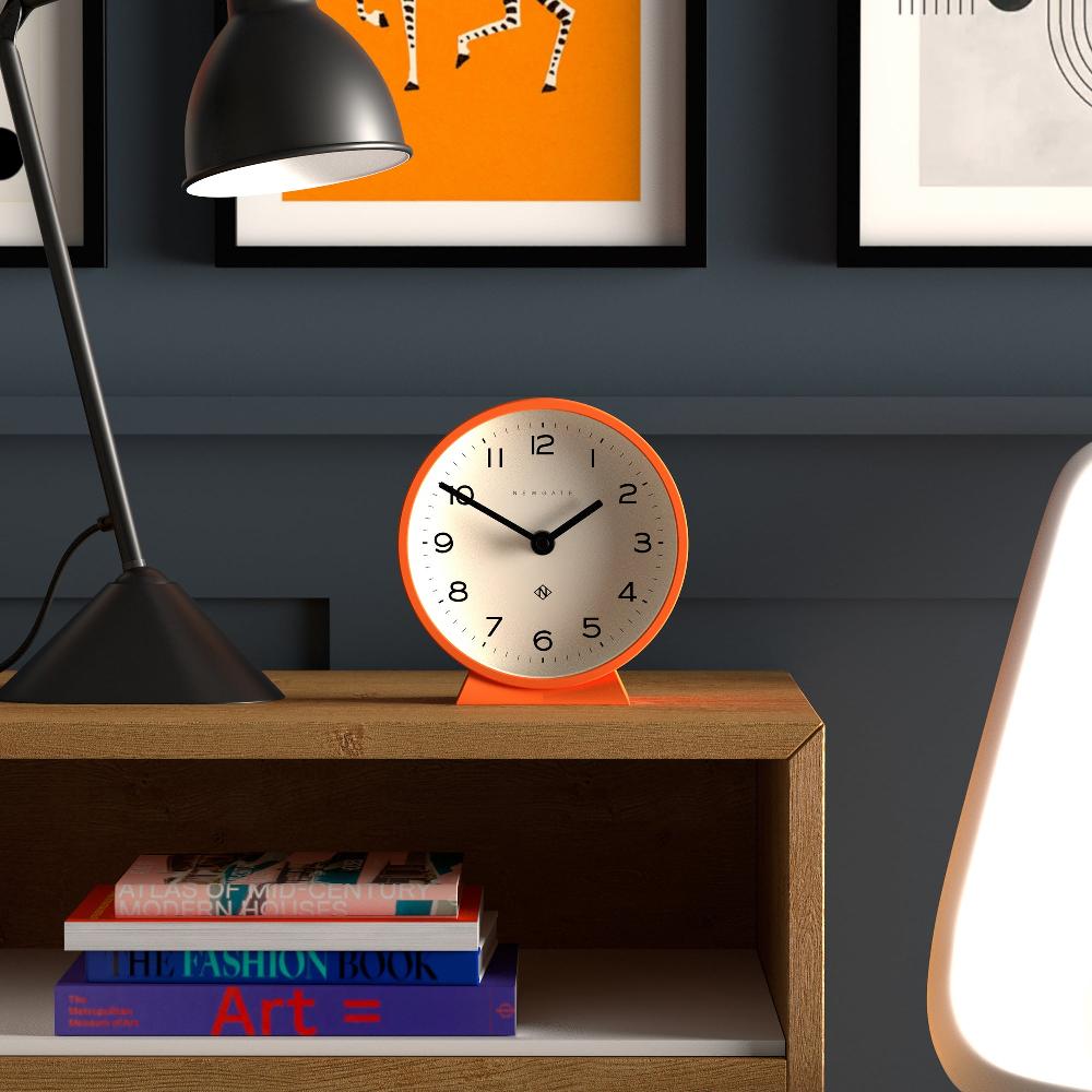 Newgate Watches Newgate M Mantel Echo Clock In Orange