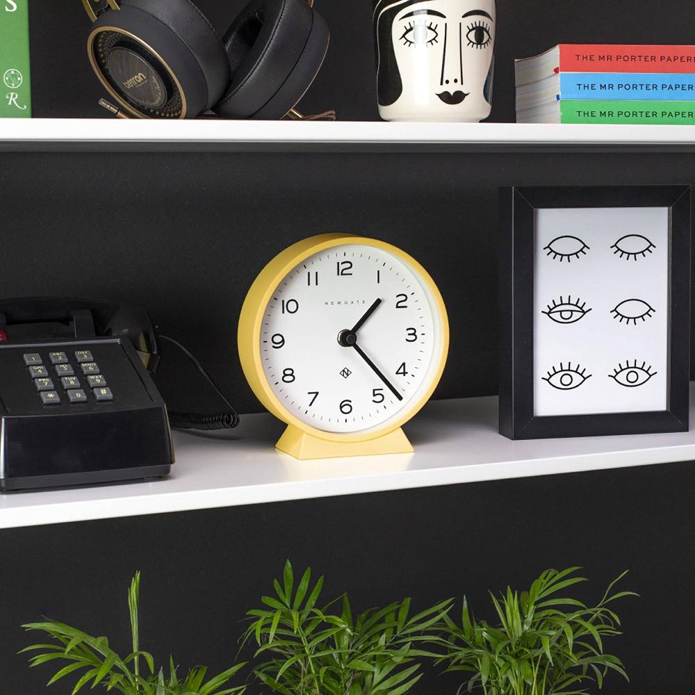 Newgate Watches Newgate M Mantel Echo Clock In Yellow