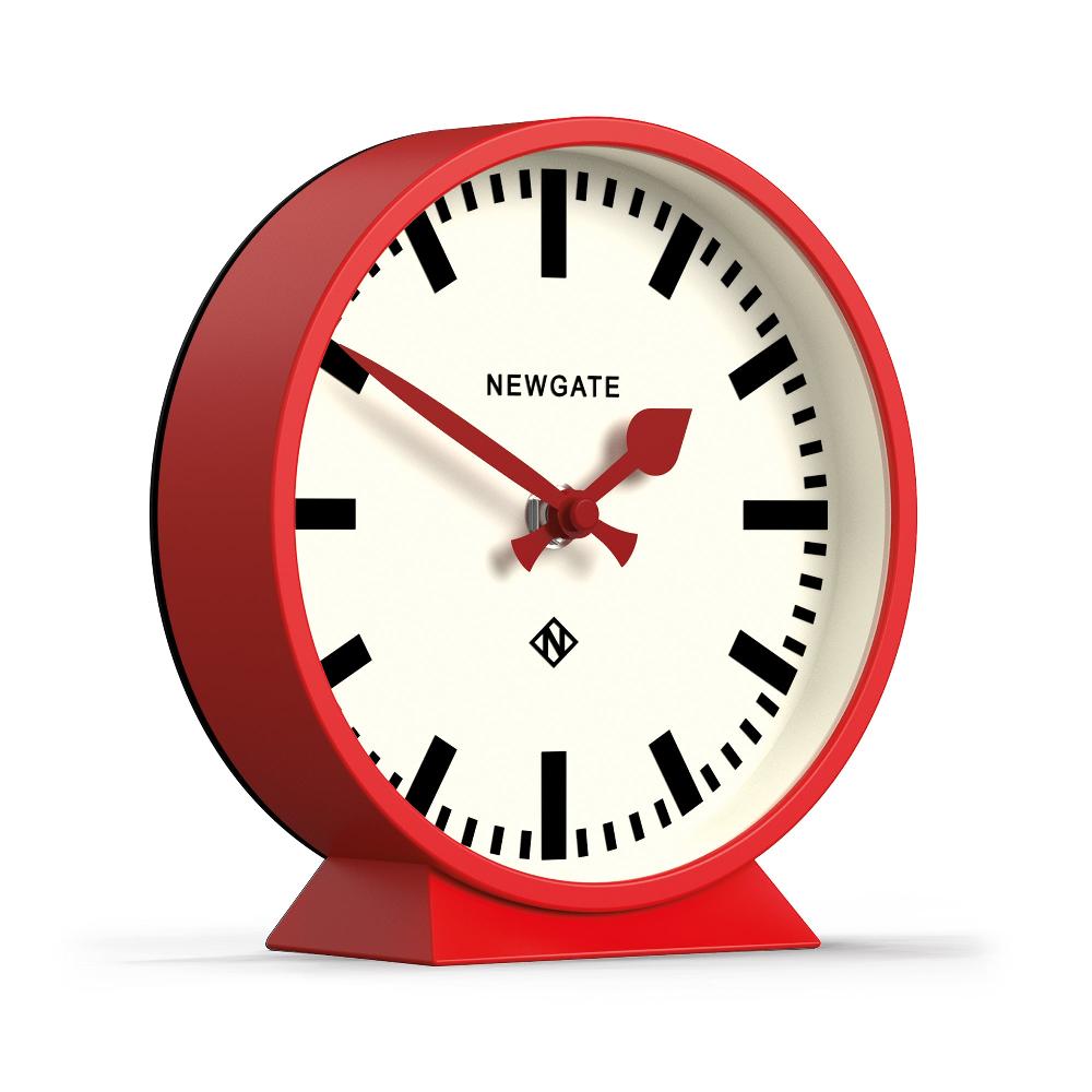 Newgate Watches Newgate M Mantel Railway Clock In Red