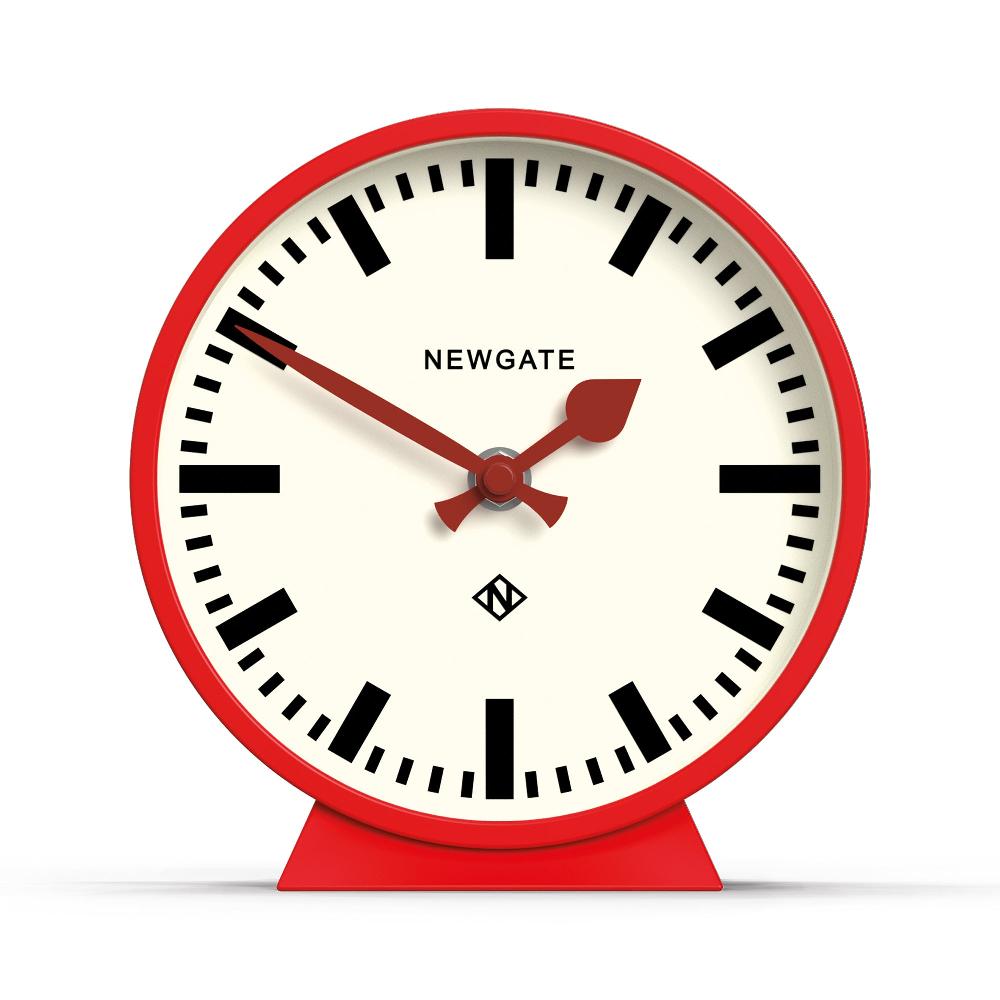 newgate watches Newgate M Mantel Railway clock in red