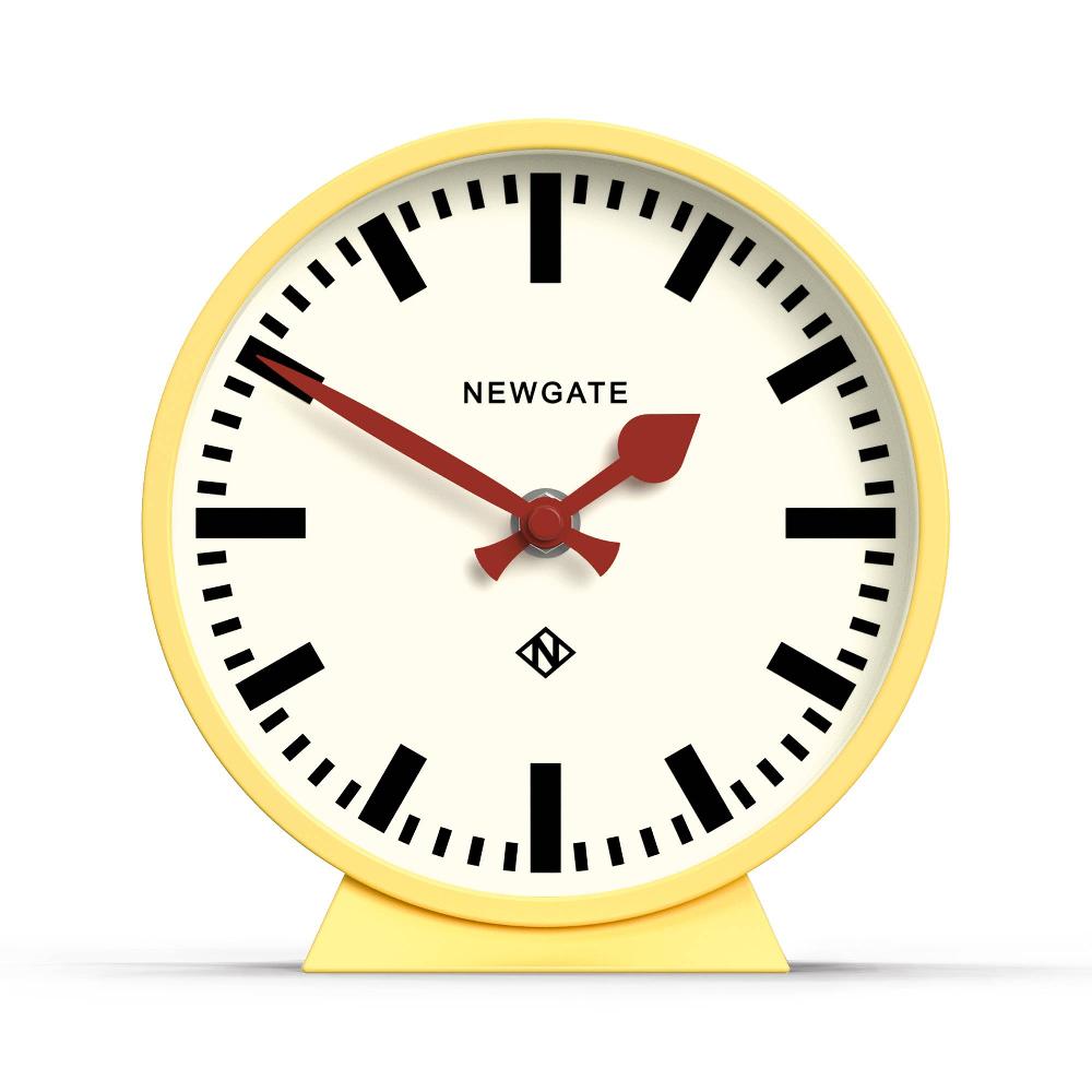 newgate watches Newgate M Mantel Railway clock in yellow
