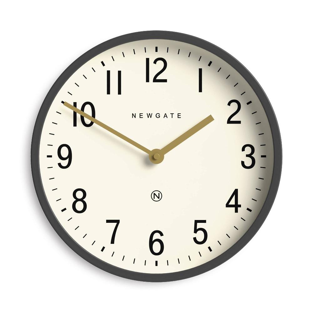 newgate watches Newgate Master Edwards wall clock in grey