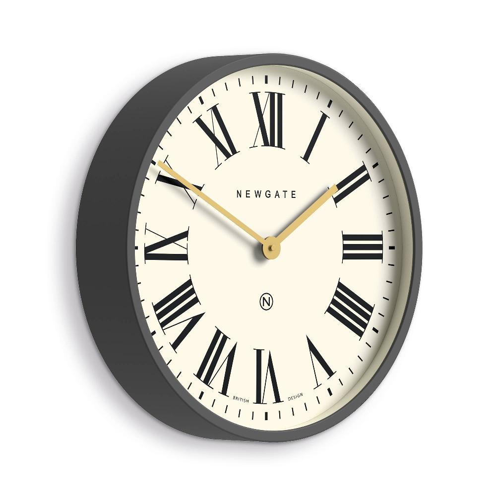 Newgate Watches Newgate Mr Butler Wall Clock In Grey And Cream