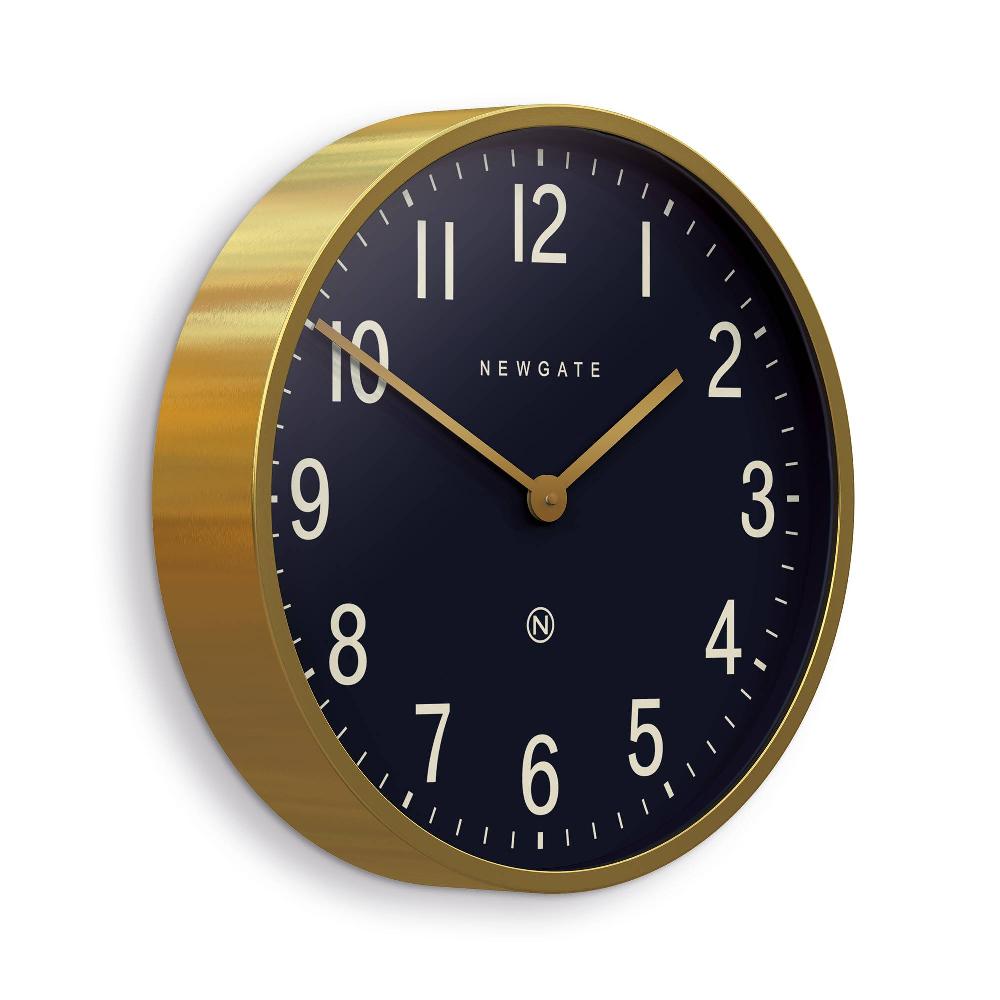 Newgate Watches Newgate Mr Edwards Wall Clock In Brass