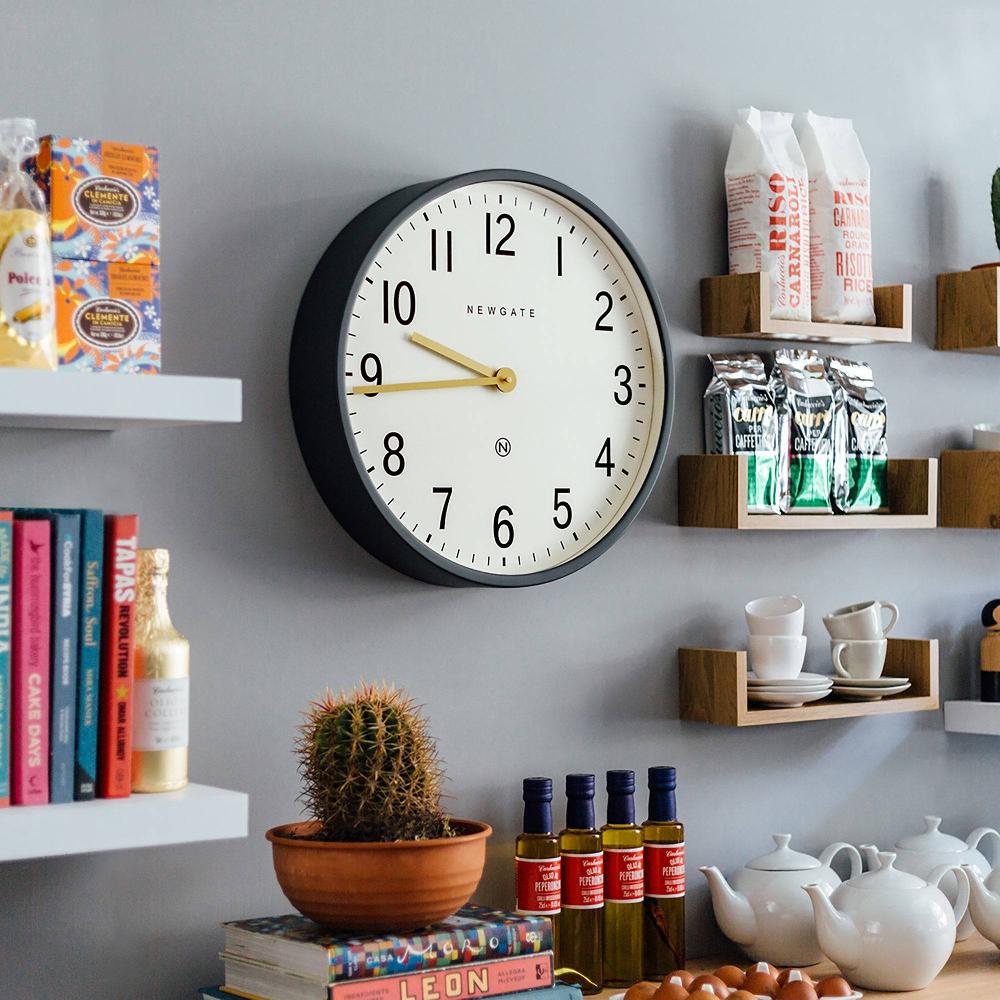 Newgate Watches Newgate Mr Edwards Wall Clock In Grey