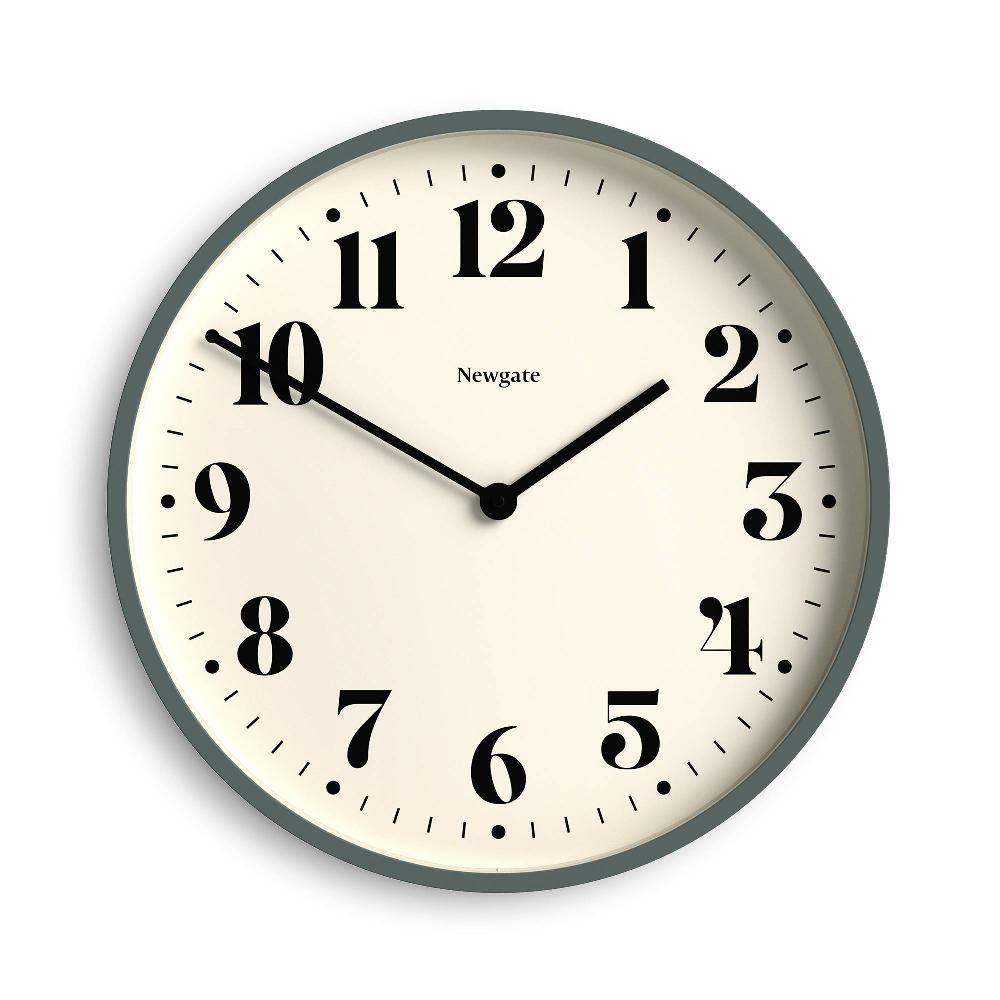 newgate watches Newgate Number Two wall clock in asparagus green
