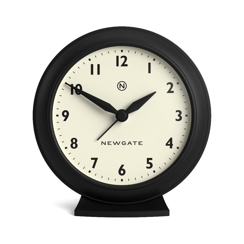newgate watches Newgate Pacific alarm clock in black