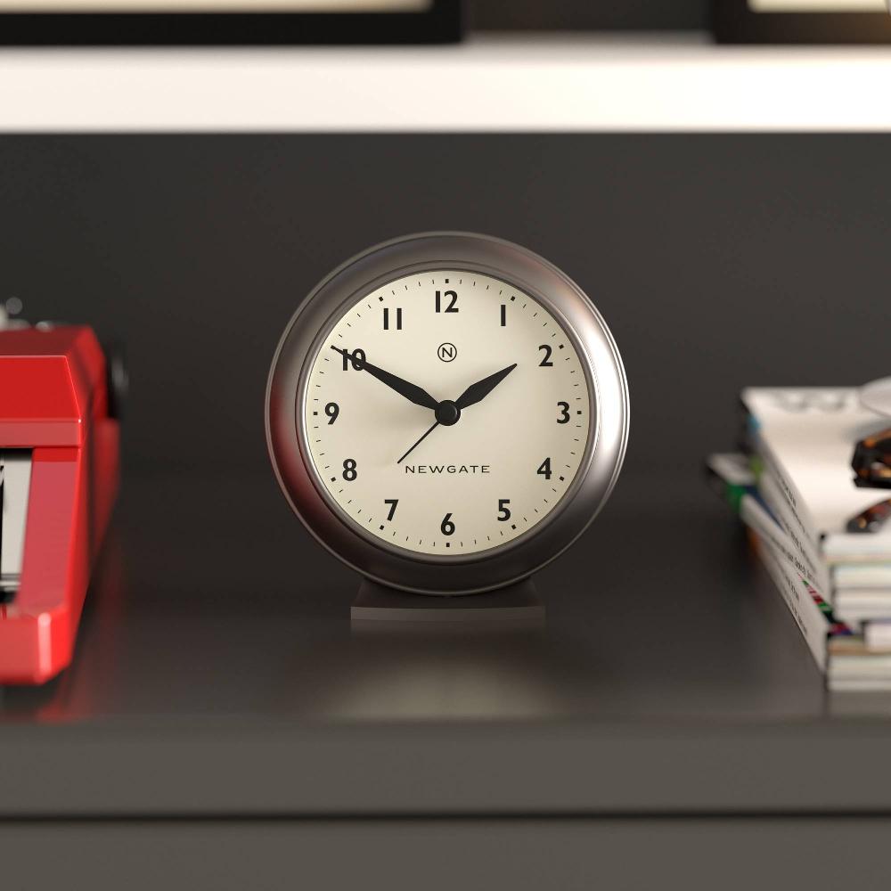 Newgate Watches Newgate Pacific Alarm Clock In Graphite