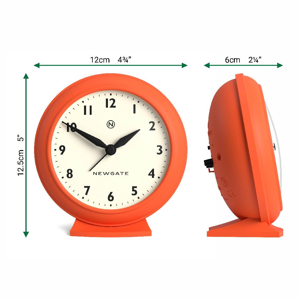 Newgate Watches Newgate Pacific Alarm Clock In Orange