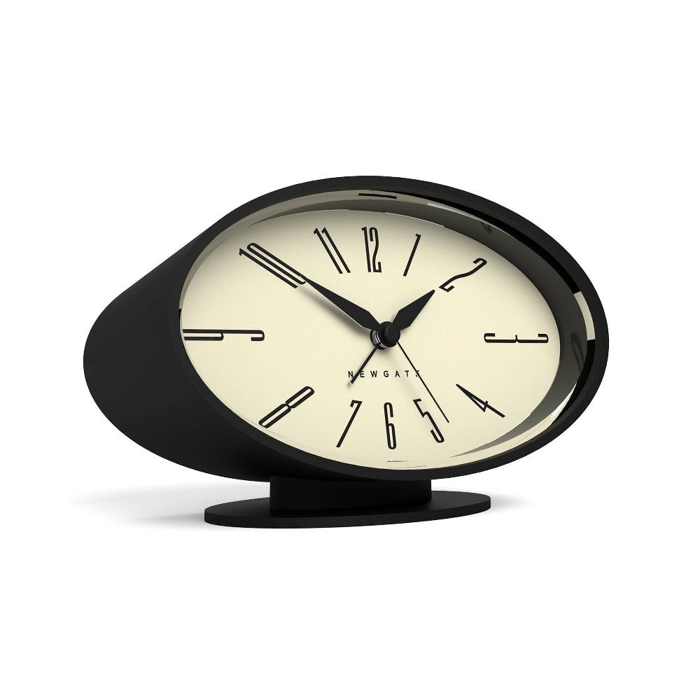 Newgate Watches Newgate Ronnie Alarm Clock In Black