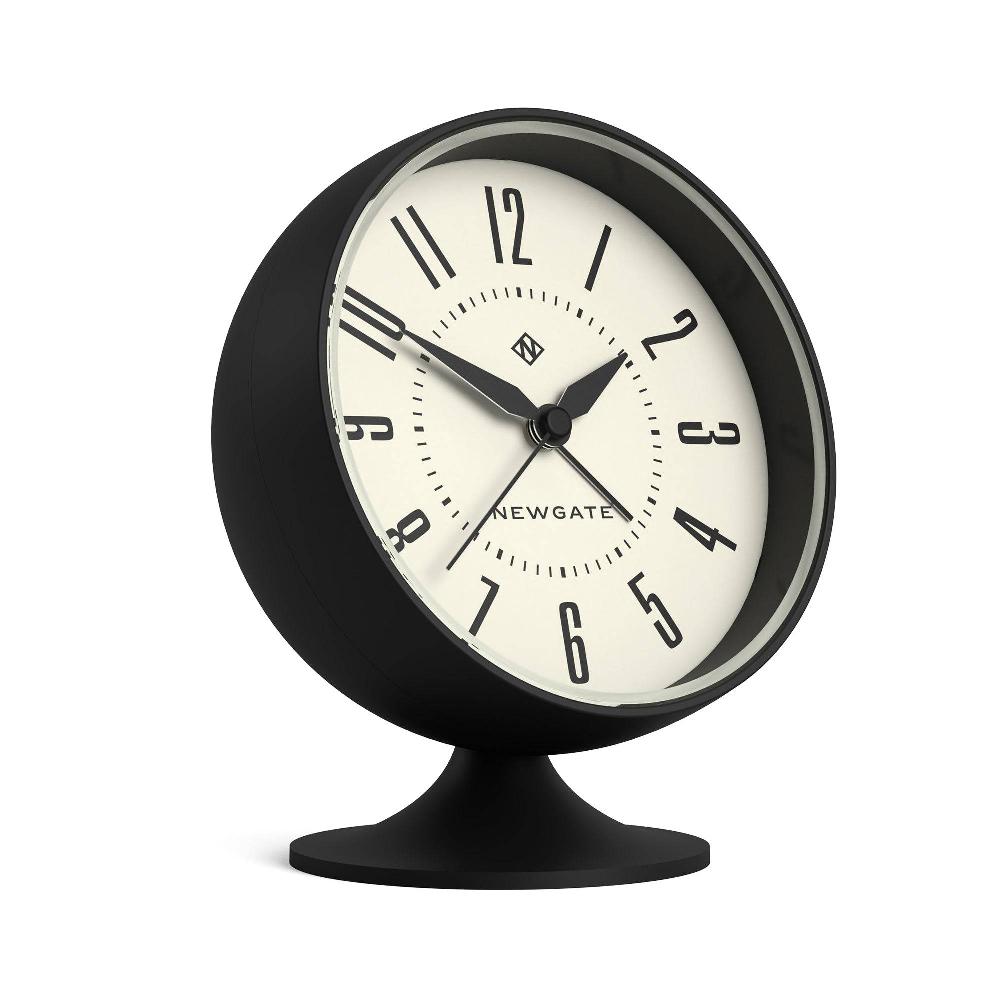Newgate Watches Newgate Spheric Alarm Clock In Black