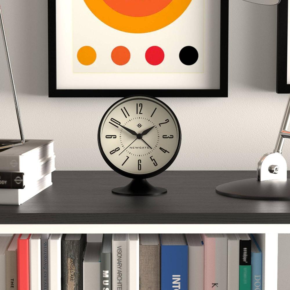 Newgate Watches Newgate Spheric Alarm Clock In Black