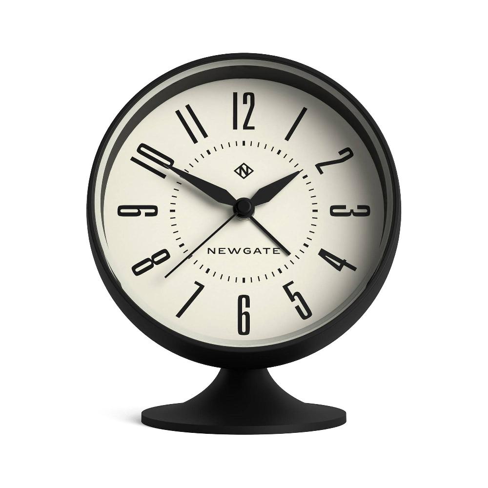 newgate watches Newgate Spheric alarm clock in black