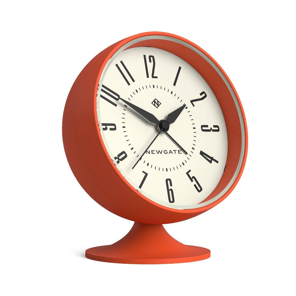 Newgate Watches Newgate Spheric Alarm Clock In Orange