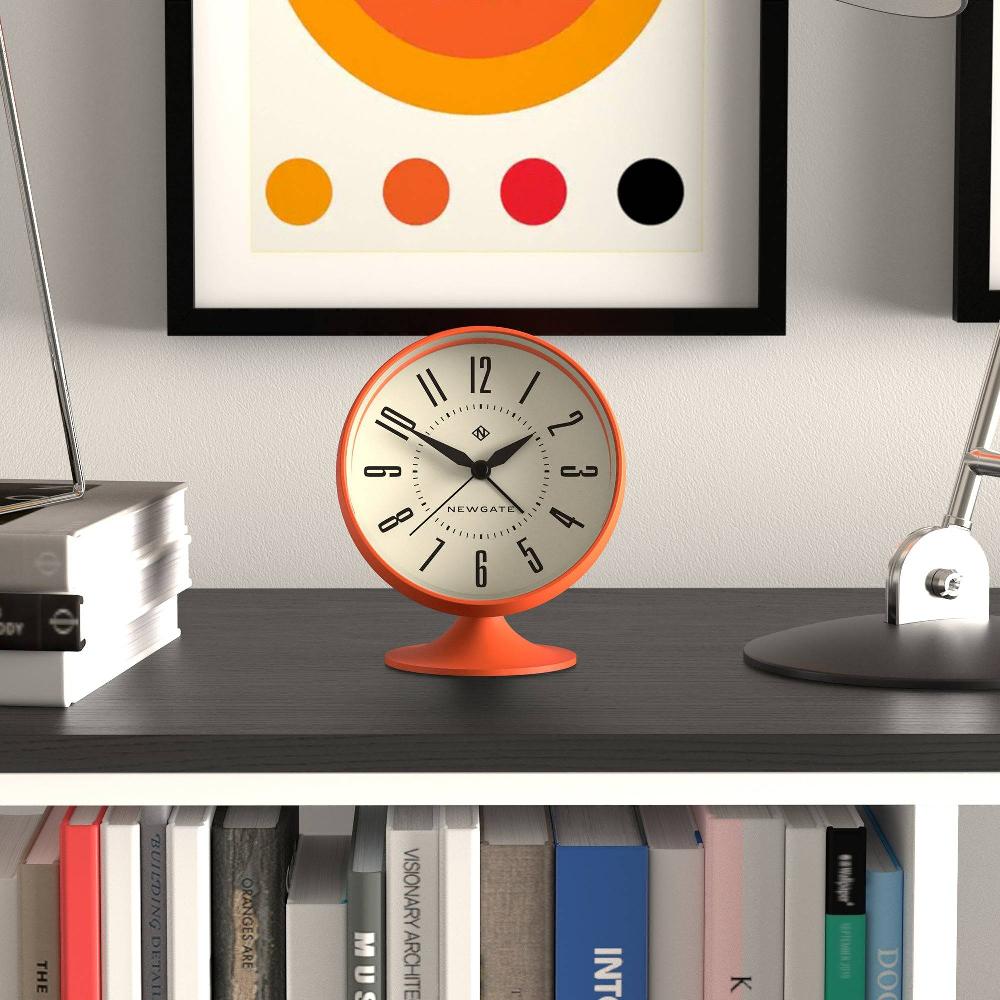 Newgate Watches Newgate Spheric Alarm Clock In Orange
