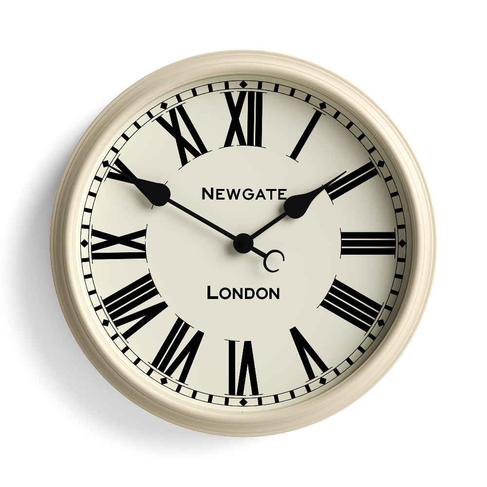 newgate watches Newgate Spitalfields wall clock in gloss cream