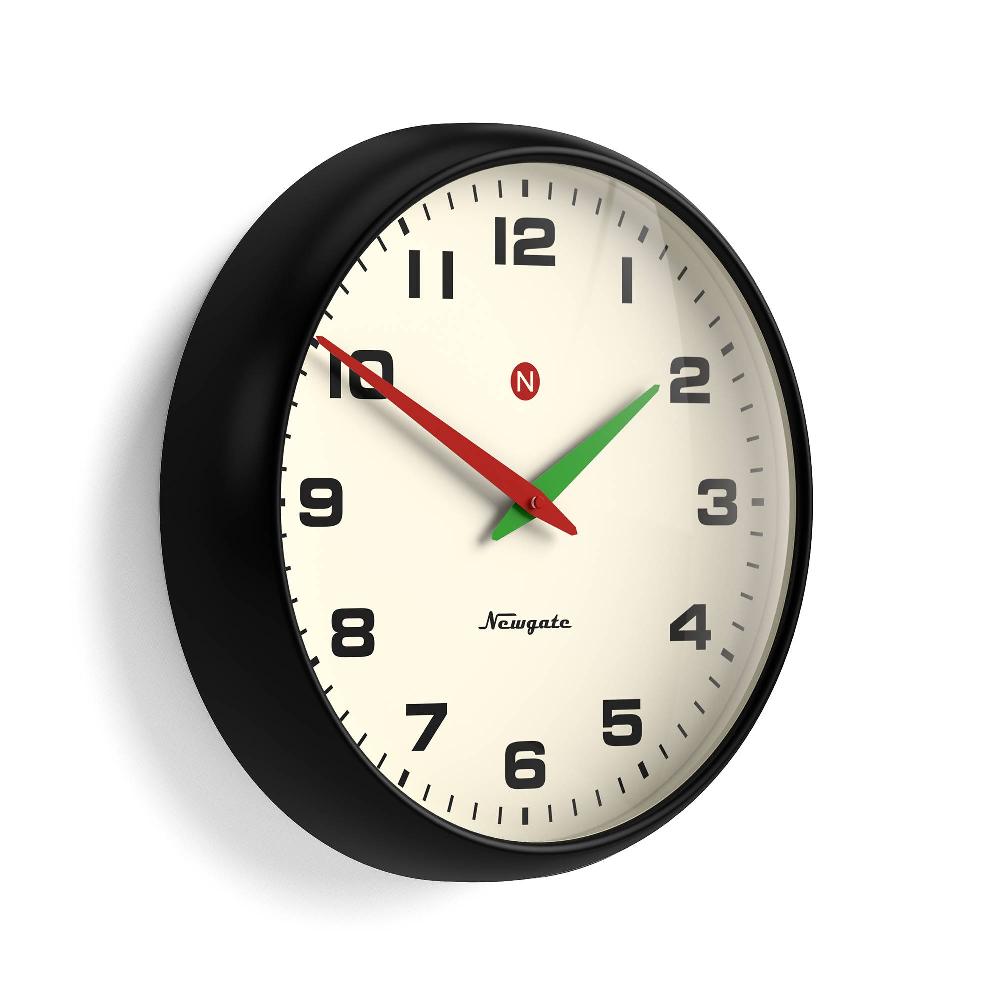 Newgate Watches Newgate Superstore Wall Clock In Black