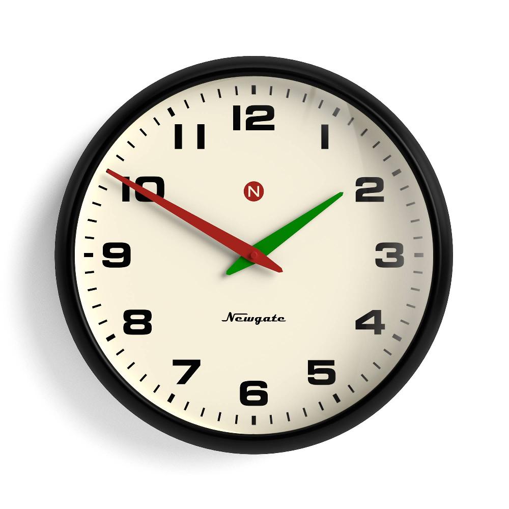 newgate watches Newgate Superstore wall clock in black