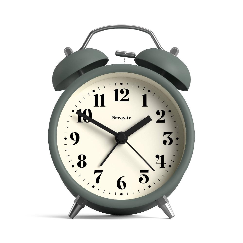 newgate watches Newgate Theatre alarm clock in asparagus green
