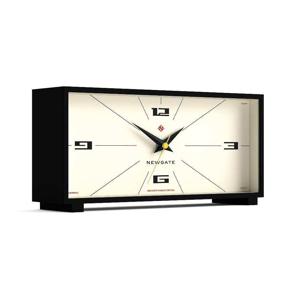 Newgate Watches Newgate Thunderbird Mantel Clock In Black