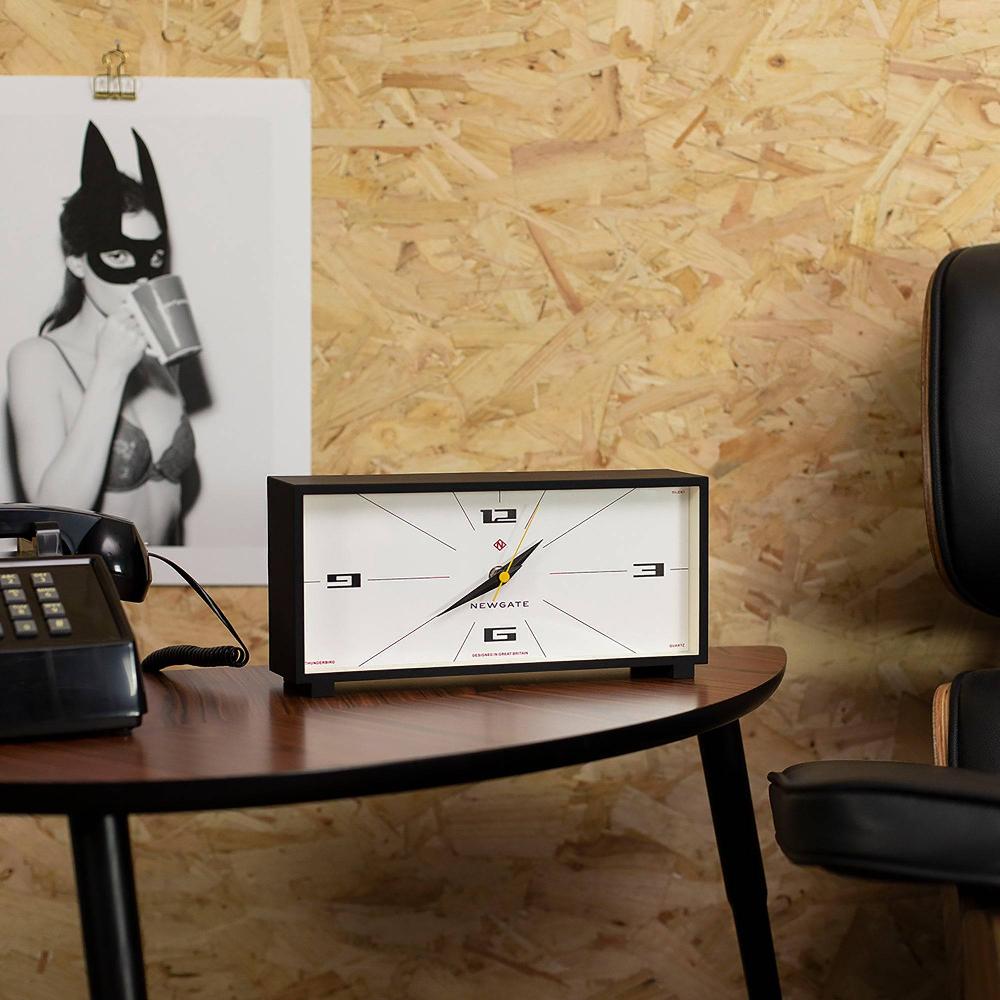 Newgate Watches Newgate Thunderbird Mantel Clock In Black