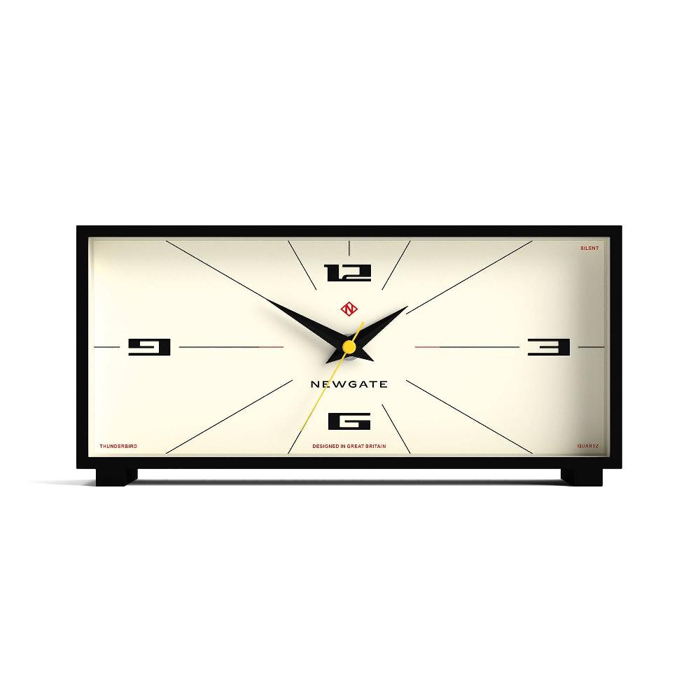 newgate watches Newgate Thunderbird mantel clock in black