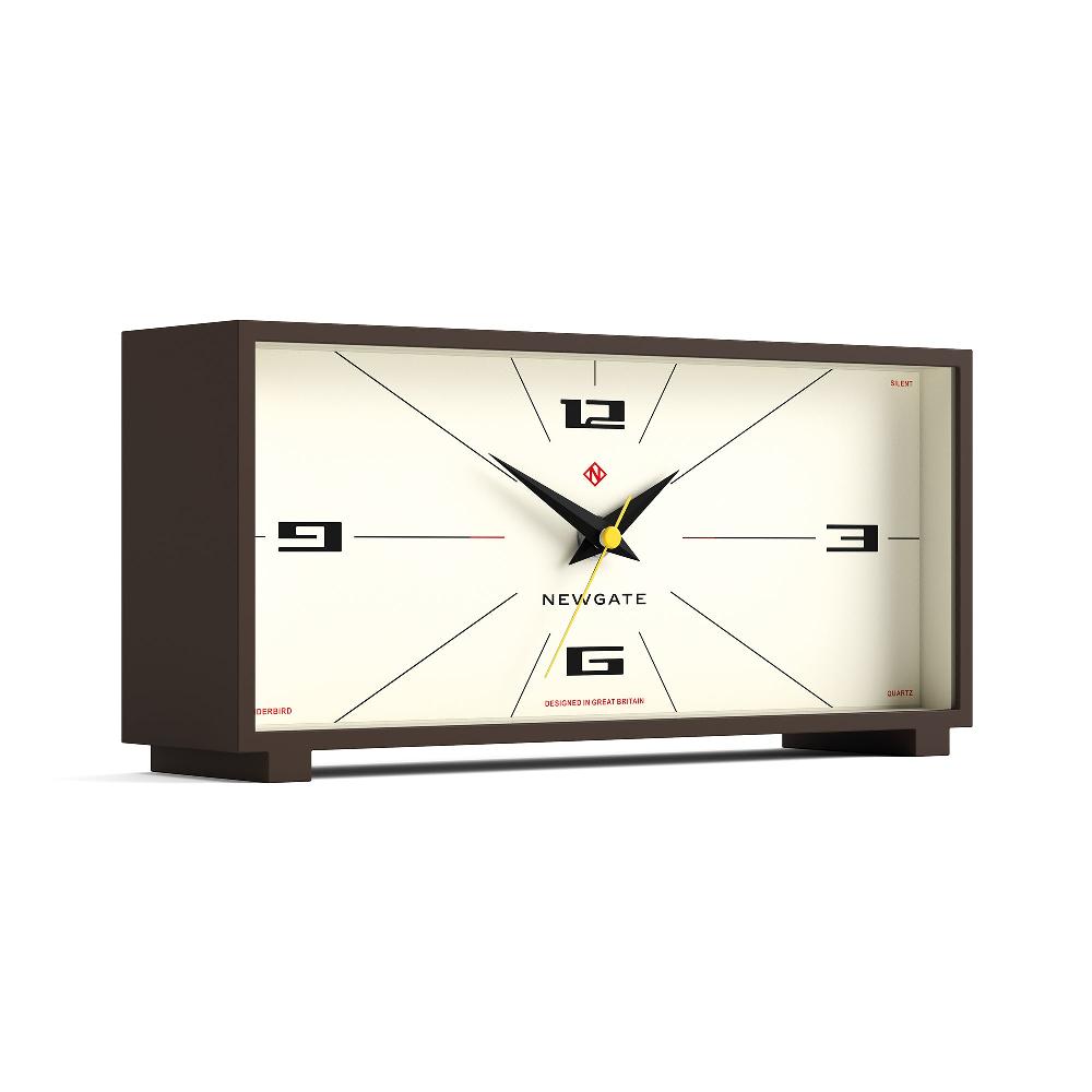 Newgate Watches Newgate Thunderbird Mantel Clock In Brown