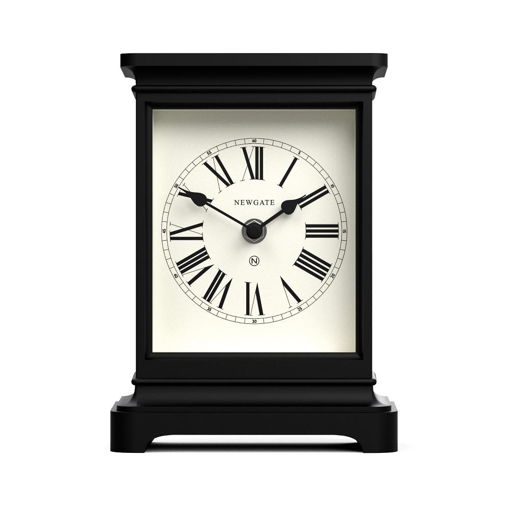 newgate watches Newgate Time Lord mantel clock in black