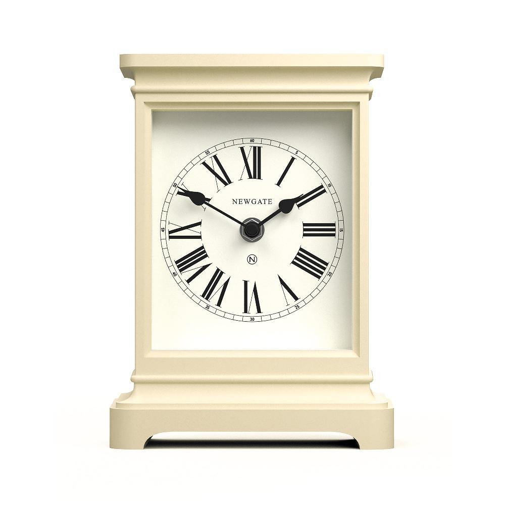 newgate watches Newgate Time Lord mantel clock in cream